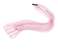 Estensioni sintetiche dei capelli della coda di cavallo intrecciate con gradiente elastico Trecce lunghe colorate Coda di cavallo per bambini Donne 6-24 pollici