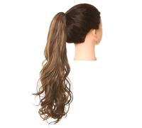 Estensioni Sintetiche Della Coda Di Cavallo Dei Capelli Ricci Coda Della Coda Parrucca Lunga Ondulata