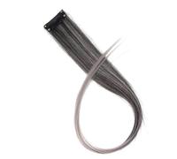 Estensioni sintetiche per capelli con clip Ombre Posticci ricci dritti 20 '' Arcobaleno con riflessi Posticci-18-20 pollici-1 PC