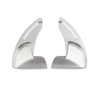 Estensioni Volante Auto Compatibile Con Dodge Per Challenger Per Charger Sxt Gt RT Per Scat Pack 2015 2016 2017 2018 2019 2020 2021 Estensione Del Cambio Al Volante(Silver)
