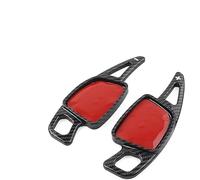 Estensioni Volante Auto Compatibile Con Per A3 A4 S4 A5 S5 A6 A7 2019 2020 2021 2022 2 Pezzi/set ABS Volante Per Auto Shift Paddle Shifter Extension Look In Fibra Di Carbonio(2)