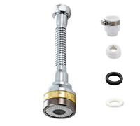 Estensore aeratore rubinetto cucina antispruzzi con flusso d'acqua regolabile