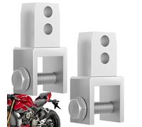 Estensore Ammortizzatore Per Moto - Rialzo Ammortizzatore Posteriore | Adattatore Di Estensione Altezza | 2 Pezzi In Lega Di Alluminio M8 Compatibilità Universale, Lunghezza 6,8cm Con Viti, Trazione