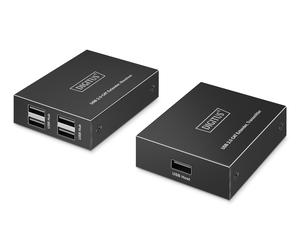 Estensore CAT USB 2.0,4 porte USB-A,150 mt - Nouvo