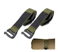 Estensore con fibbia - Set di 2 pezzi Accessorio di espansione resistente - Cinghie per materassini per dormire | Per uomini donne interni esterni casa imballaggio campeggio escursionismo alpinismo V