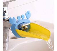 Estensore del rubinetto a forma di granchio per bambini - Simpatico assistente per il lavaggio dei denti dei bambini, estensore del rubinetto dell'acqua per bambini piccoli per facilitare il lavaggio 