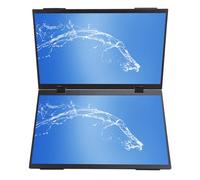 Estensore della Schermata del Laptop a Doppio Laptop, Plug e Doppio Display di Sceneggiatura del Laptop Set di 15,6 Pollici per la Console di Gioco (Spina europea)