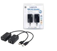 Estensore di linea LogiLink USB tramite scheda CAT5/6 e adattatore di interfaccia - Nouvo