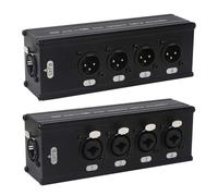 Estensore DMX XLR a Ethernet a 4 canali adattatore XLR maschio/femmina e