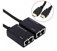 ESTENSORE FINO A 30m CAVO CAT6 o CAT5e HDMI TV HIFI VIDEO Extender
