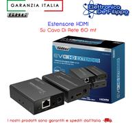 Estensore HDMI 1080p Su Cavo Di Rete 60 mt
