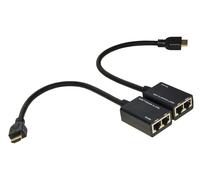DIGITUS ESTENSORE HDMI - 2 CAVI ETHERNET CAT 6 - 30MT (LKEXT15)**PUOI PAGARE ANCHE ALLA CONSEGNA!!!**
