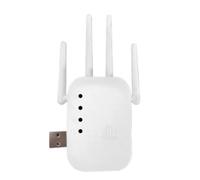 Estensore Internet Amplificatore WiFi | Lungo Raggio, Stabile, Configurazione Facile, Veloce | Ripetitore Wireless WiFi Extender | per Camera da, Balcone, Garage, Ufficio, Appartamento, Soggiorno, Ne