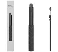 Estensore invisibile per selfie Insta360 e DJI, estensibile da 70 cm e 120 cm, con corda anti perdita, presa sicura e confortevole (120 cm)