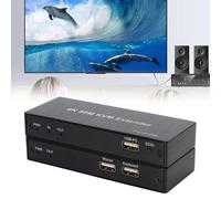 Estensore KVM 4K a 50M su Cat6 â 1080p a 60Hz, in lega di alluminio