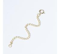 Estensore Per Catena A Maglia Da 2Mm Per Collana Bracciale In Oro Giallo 14K