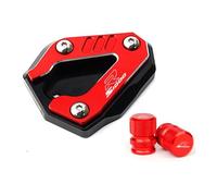 Estensore per cavalletto moto per B&M&W S1000RR S1000R M1000RR 2019-2025. Accessori CNC Cavalletto Moto Cavalletto Lato Estensione Tappi Valvola Pneumatici (per 1 Set Rosso-S1000R)
