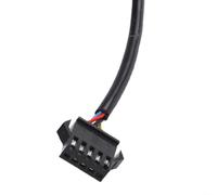 Estensore per cavo di visualizzazione strumenti a 5 pin per e-bike con adattatore SM, cavo connettore maschio a femmina per parti di biciclette elettriche, materiale PVC, lunghezza 830 mm (da maschio