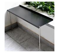 Estensore per davanzale della finestra, altezza regolabile, mensola per piante da interno con gambe in acciaio inox, trespolo per gatti per prendere il sole