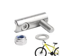 Estensore per deragliatore Anteriore per Bici da Strada, Adattatore Regolabile per Cambio Bicicletta, Estensione per Gancio per Bicicletta in Acciaio, Estensione per deragliatore con vestibilità