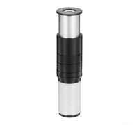 Estensore per forcella della bicicletta, 28,6 mm, regolabile in altezza da 5 a 50 mm, in lega di alluminio leggero, per mountain bike e bici da strada (nero)