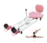 Estensore per gambe, Macchina per spaccata, Macchina estensore per allargamento gambe, 128-168cm Regolabile 0-180° Attrezzatura per stretching spaccata per Fitness, Danza, Yoga
