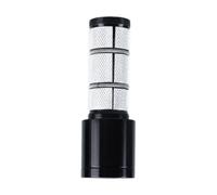 Estensore per manubrio della bicicletta, 8,5 x 3 cm, forcella resistente agli urti, design regolabile in altezza, in lega di alluminio nera per corsa, pendolarismo, fuoristrada, strada, scooter