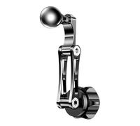 Estensore per montaggio a sfera da 17 mm, 17 mm per cruscotto auto, staffa di estensione rotante per navigazione, per riprese di auto, camper, viaggi, taxi, guida, camion, viaggi su strada