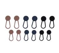 Estensore per pantaloni, estensione della vita con bottoni, estensore regolabile per uomini e donne, estensione istantanea, bottoni jeans in colori assortiti, bottoni in vita per gravidanza, fitness,