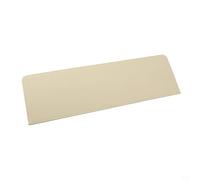 Estensore per parasole per auto, con chiusura in metallo a doppio scatto, lunghezza regolabile e design antiriflesso per una maggiore sicurezza stradale (beige)