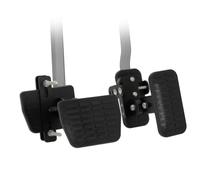 Estensore per pedali, estensori per pedali per persone basse, estensori per pedali per auto, migliora l'esperienza di guida per l'estensione del pedale, più facile da installare e può essere adattato