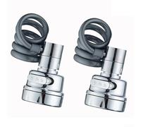 Estensore per rubinetto, 2 pezzi, 3 modalità per lavello con tubo di prolunga con rotazione a 360°, rubinetto per doccia a risparmio idrico, estraibile, anti-schizzi