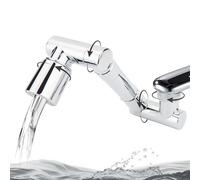 Estensore per rubinetto girevole a 1440°, aeratore per lavandino, 2 modalità di estensione del filtro dell'acqua a spruzzo, girevole a 360°, attacco spray