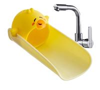 Estensore per rubinetto in silicone, a forma di animale, anti-schizzi, per bagno, cucina, asilo
