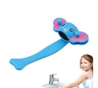 Estensore per rubinetto per bambini, per lavaggio a mano, anti schizzi, guida per l'acqua, materiale morbido e sicuro, facile da installare, strumento di per l'igiene dei bambini, accessorio per