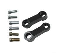 Estensore per specchio in alluminio CNC per filettatura destra M10 CNC in | Venduto in coppia, disponibile in nero, argento, oro, rosso, blu, design elegante si adatta a varie moto