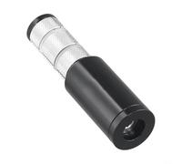 Estensore per stelo della bici in lega di alluminio per bici pieghevoli da strada, 28,6 mm, per aumentare l'altezza di 5,5 cm, 132 g, nero (A)