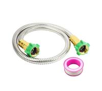 Estensore per tubi da giardino da femmina a leader, in acciaio inox, facile installazione al leader