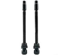 Estensore per valvola Presta, 45 mm, in lega di alluminio, estensione della valvola 65 mm, per Presta Tubeless Ready 85 mm di lunghezza per stelo valvola Presta per cerchi profondi in alluminio per