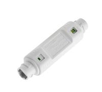 Estensore PoE impermeabile, ripetitore di segnale Ethernet, ripetitore PoE a lunga distanza leggero da 48 V, amplificatore ripetitore PoE di lunga durata, amplificatore di segnale impermeabile 10/100