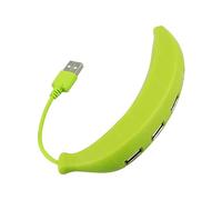 Estensore porta USB, Splitter USB 2.0 a 4 porte, Hub USB 3000, Splitter USB a forma di banana, Adattatore multiporta, Splitter USB a forma di banana, per computer Tipo C Adattatore per PC