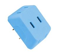 Estensore Presa Multipluga - Adattatore di Estensione Elettrica Moltiplicatore Di Prese | Base Di Ricarica Elettrica Portatile per Viaggi Casa Uffici Camera Da