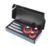 Estensore professionale per albero filettato M14 con adattatore intercambiabile per migliorare la stabilità per progetti di lavorazione del legno in metallo albero esteso per spazi ristretti