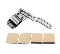 Estensore regolabile in alluminio per leva del segnale di direzione per leve di controllo del volante, diametro 18 28 mm, gamma di estensione 30 100 mm (titanio)