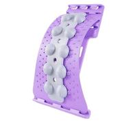 Estensore Schiena Regolabile Tavola Per Allungamento Schiena Back Cracker Per Allineamento Spinale Massaggiatore Manuale Per Rilassamento Muscolare E Spalle Prevenzione Della Postura Curva (Viola)