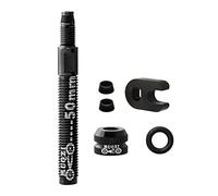 Estensore universale per valvole Presta per pneumatici senza camera d'aria MTB Road Bike 50 mm nero