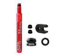 Estensore universale per valvole Presta per pneumatici senza camera d'aria MTB Road Bike 50 mm rosso