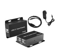 Estensore USB 2.0 Plug and Play su Ethernet 50,3 m Cat5e/6/7 fino a 480 Mbps per fotocamera disco rigido PC