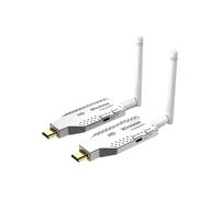 Estensore Video Wireless WIFI 4K da 50 M Compatibile con , Trasmettitore e Ricevitore per Fotocamera, Laptop, PC e Monitor TV.