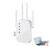 Estensore WiFi | Veloce, Lunga Portata, Ampia Copertura | Ripetitore Wireless WiFi Extender | per Camera da, Balcone, Garage, Ufficio, Appartamento, Soggiorno, Negozio